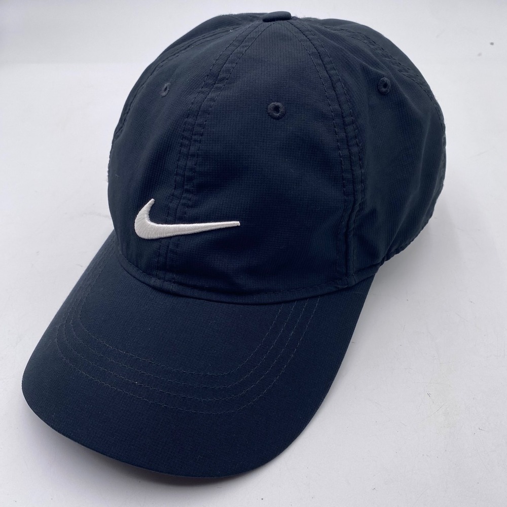 Nike Golf Dri-FIT Legacy 91 Hat Unisex OSFM Black Adjustable Swoosh Baseball Cap